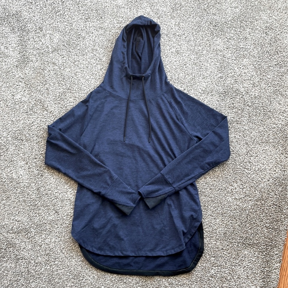 Serene Tangerine Size Small Navy Blue Top Excellent Condition Nice soft shirt